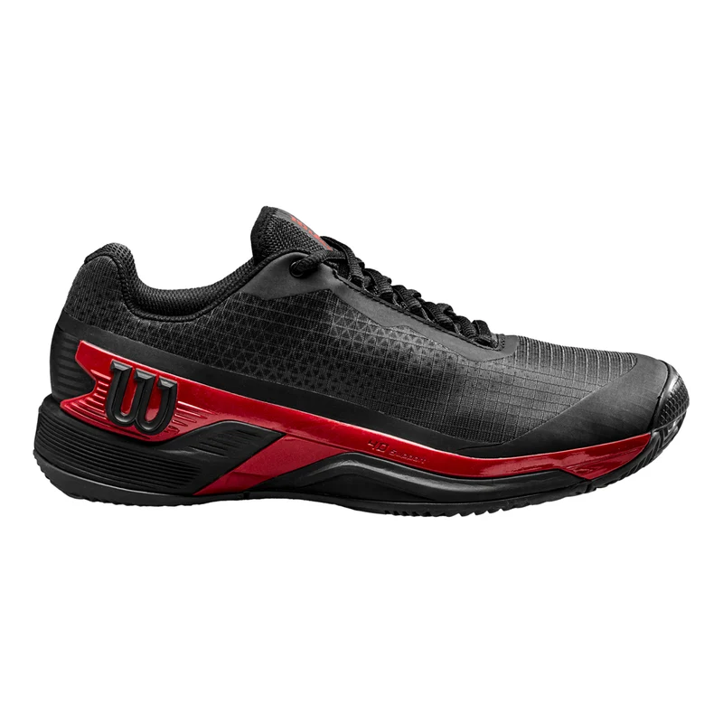 Pro 4.0 Clash Sandplatzschuh Herren - schwarz, rot