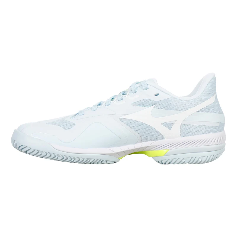 Wave Exceed Court Sandplatzschuh Damen - weiß, hellblau