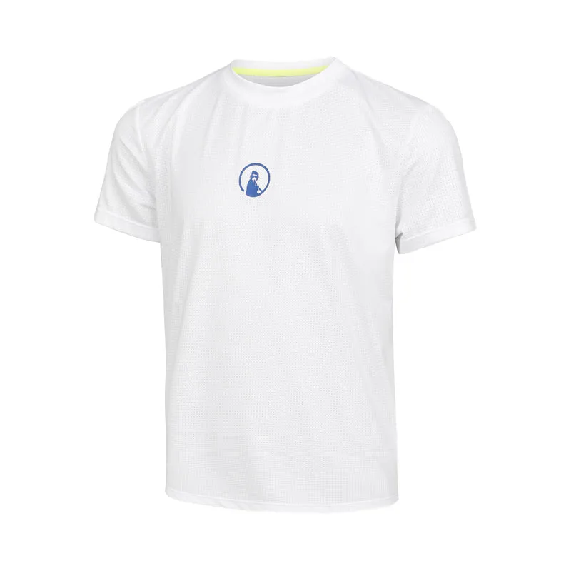 Receiver T-Shirt Jungen-Weiß,Blau