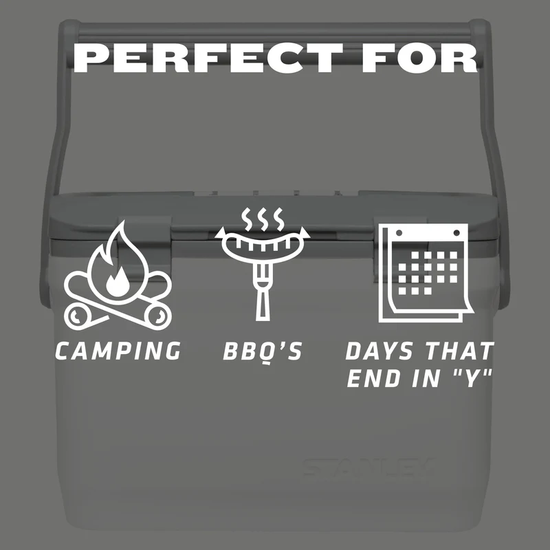 Easy-Carry Outdoor Cooler | 15.1L
