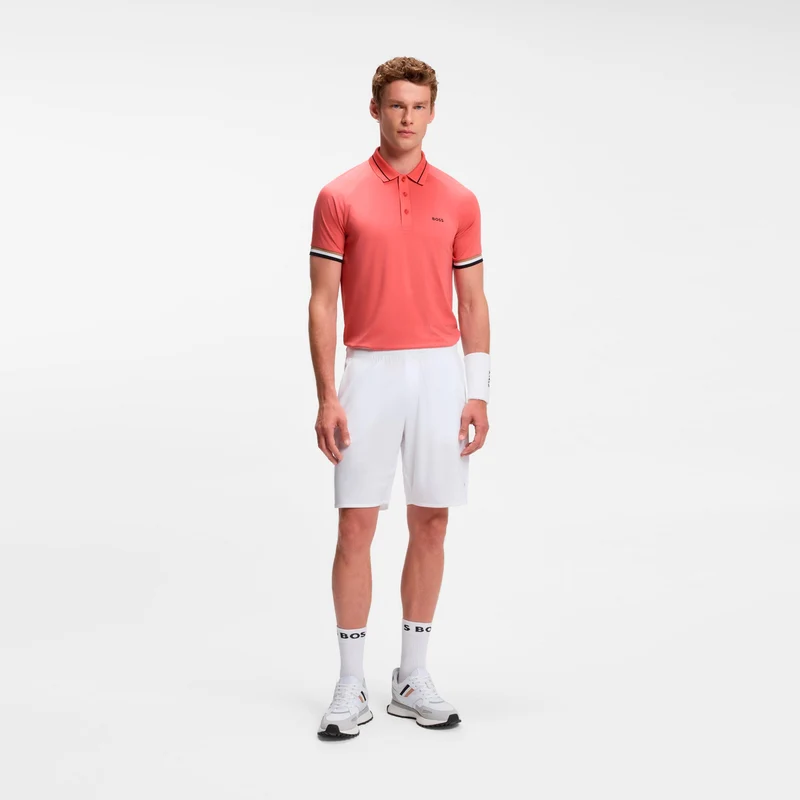 Court Polo Herren - koralle
