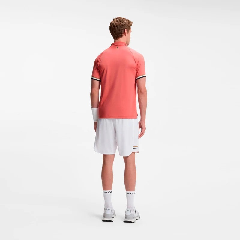 Court Polo Herren - koralle