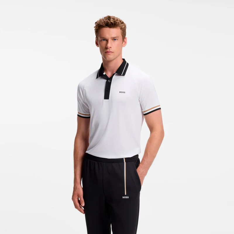 Court Polo Herren - weiß