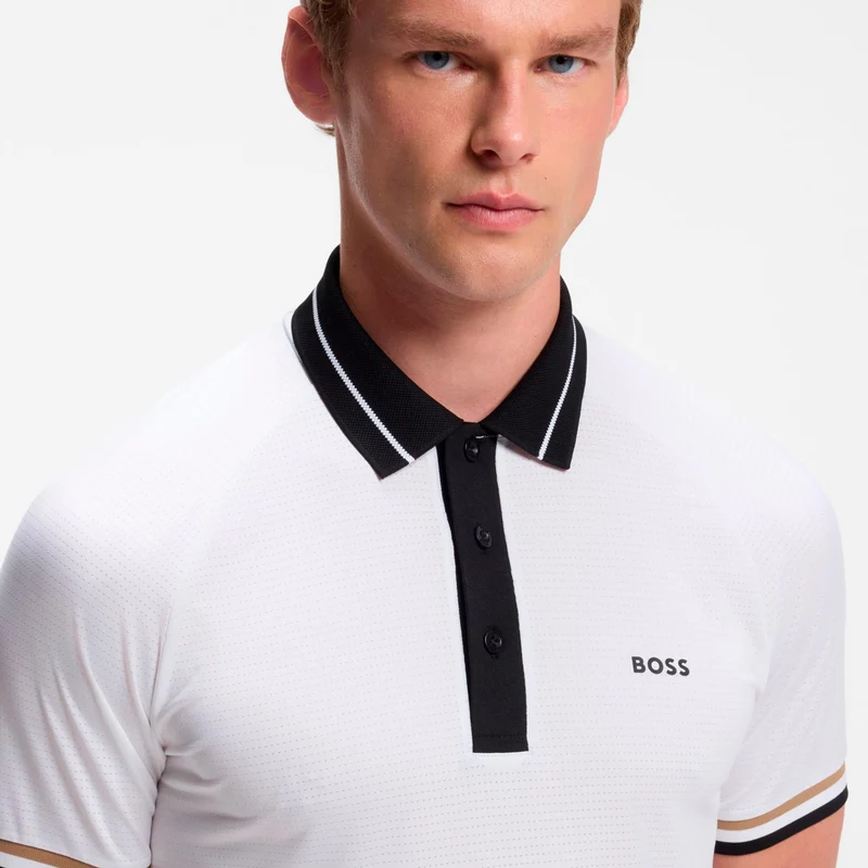 Court Polo Herren - weiß