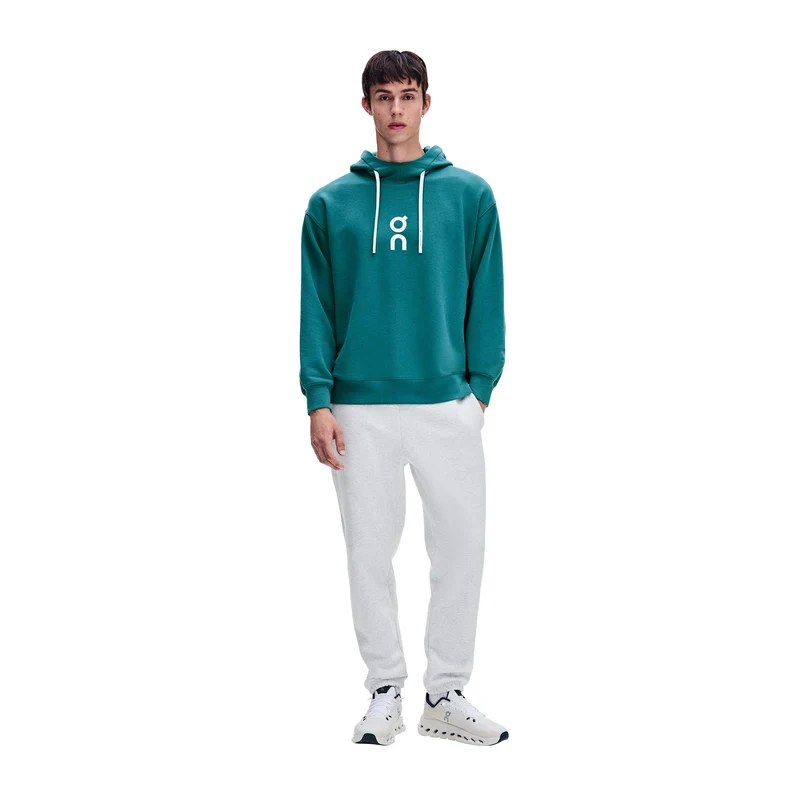 Club Hoody Herren - petrol, weiß