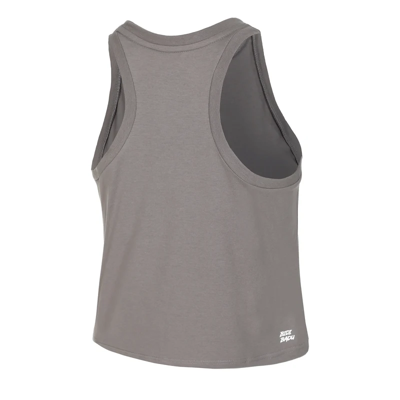 Good Vibes Logo Chill Tank-Top Damen-Grau,Blau