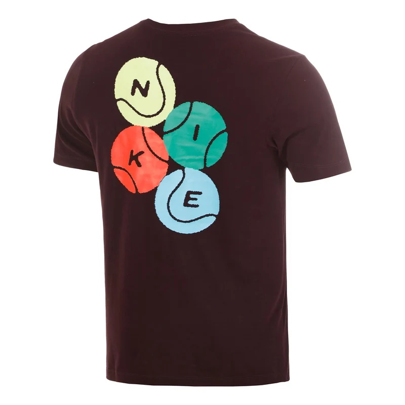 Dri-Fit T-Shirt Herren - weinrot