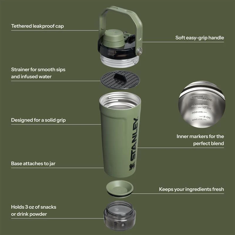 Vitalize™ Shaker Bottle | 0.59L