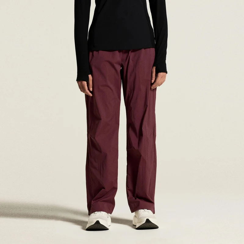 Hypervent Wind Laufhose Damen - rot