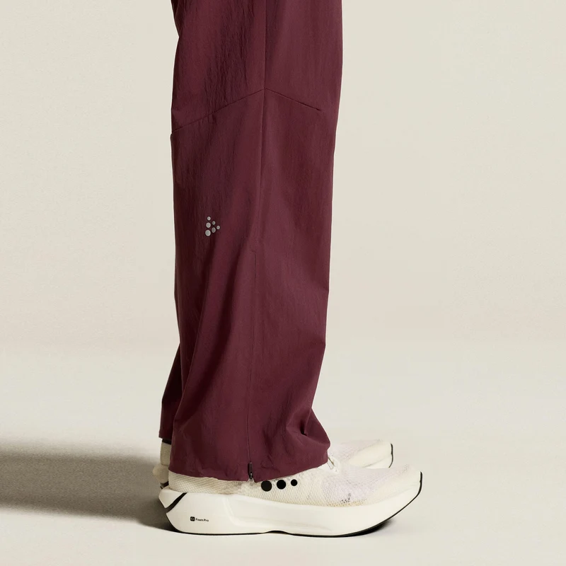 Hypervent Wind Laufhose Damen - rot