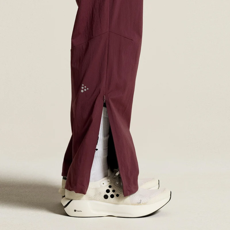 Hypervent Wind Laufhose Damen - rot