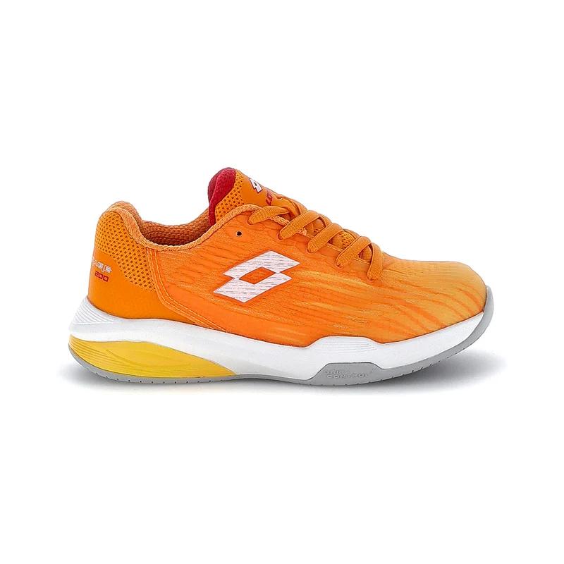 Mirage 200 III PRT ALR Allcourtschuh Kinder - orange, weiß