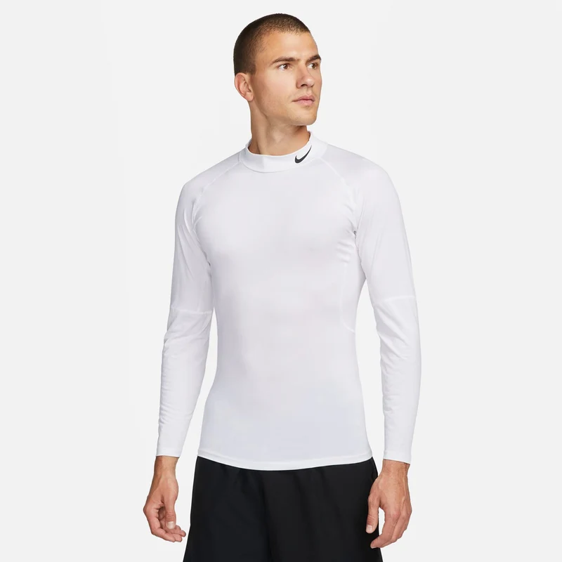Dri-Fit Longsleeve Herren-Weiß