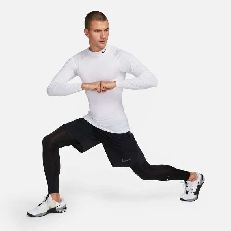 Dri-Fit Longsleeve Herren-Weiß