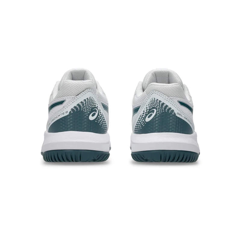 Gel-Dedicate 8 GS Allcourtschuh Kinder - weiß, grau