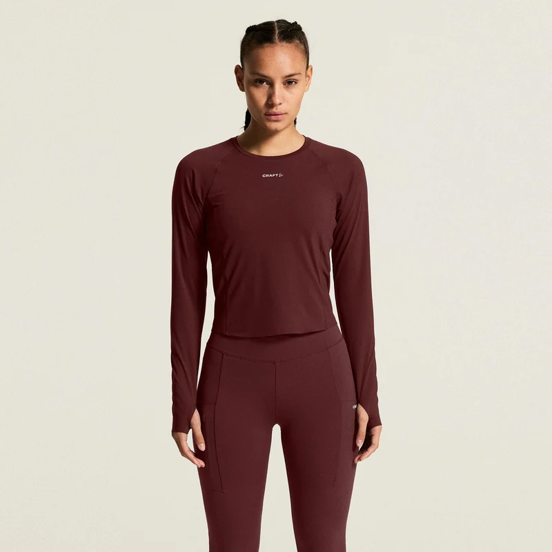 Hypervent Tight Laufshirt Damen - rot