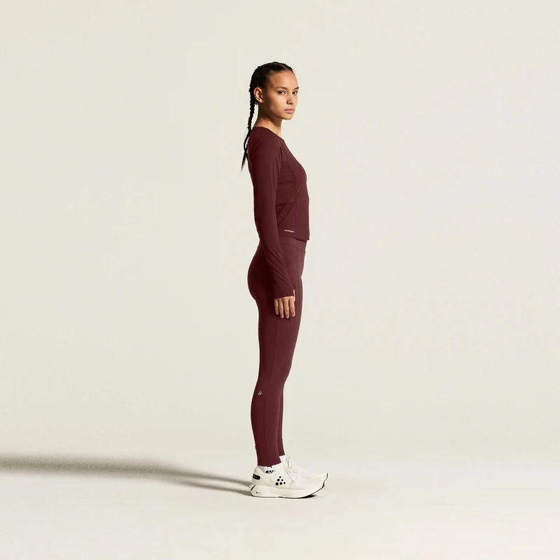 Hypervent Tight Laufshirt Damen - rot