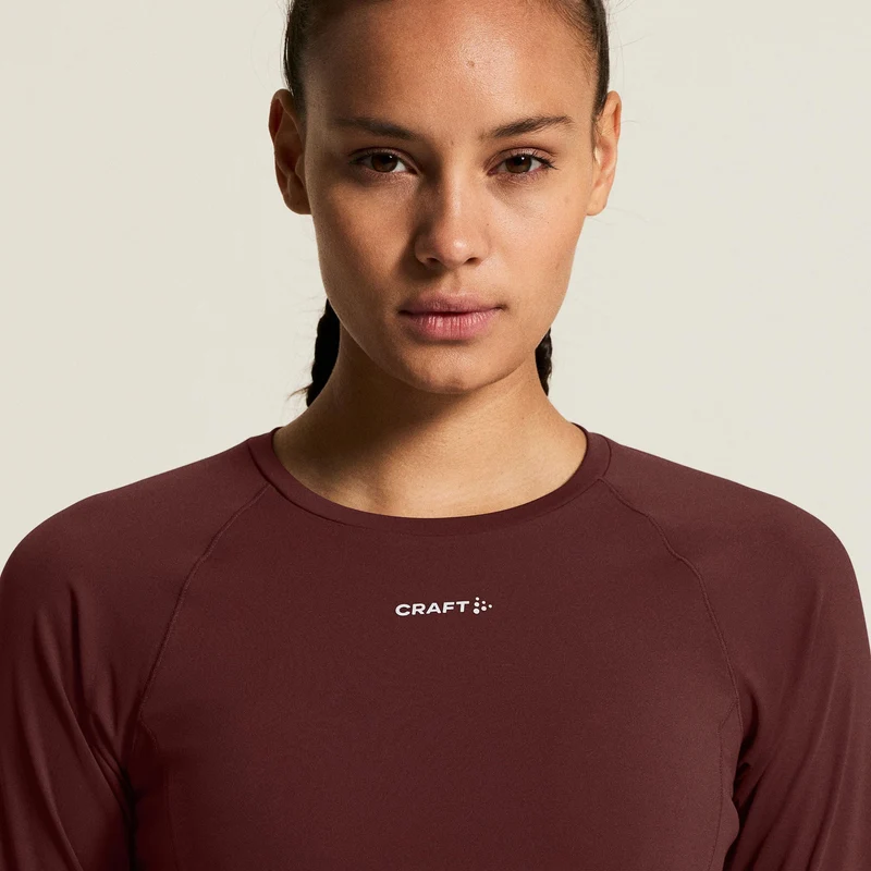 Hypervent Tight Laufshirt Damen - rot