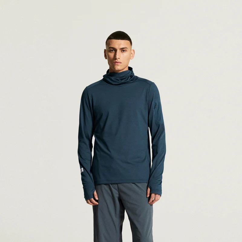 SubZ Thermal Laufshirt Herren - dunkelblau