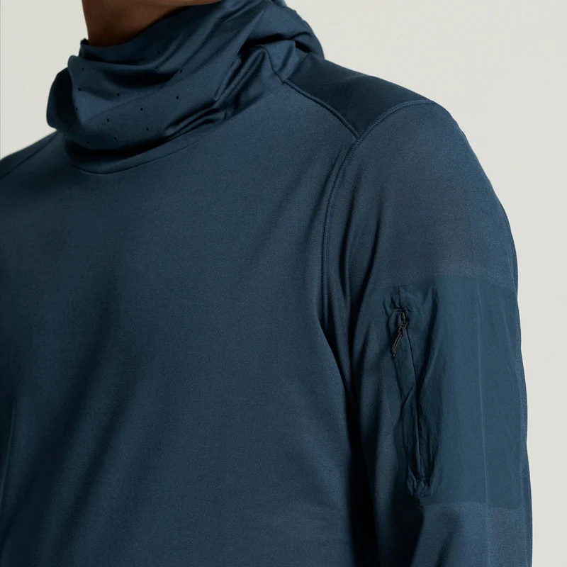 SubZ Thermal Laufshirt Herren - dunkelblau