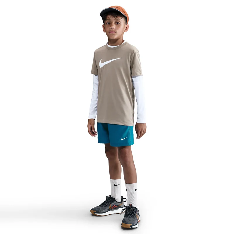 Big Shorts Jungen - blau, weiß