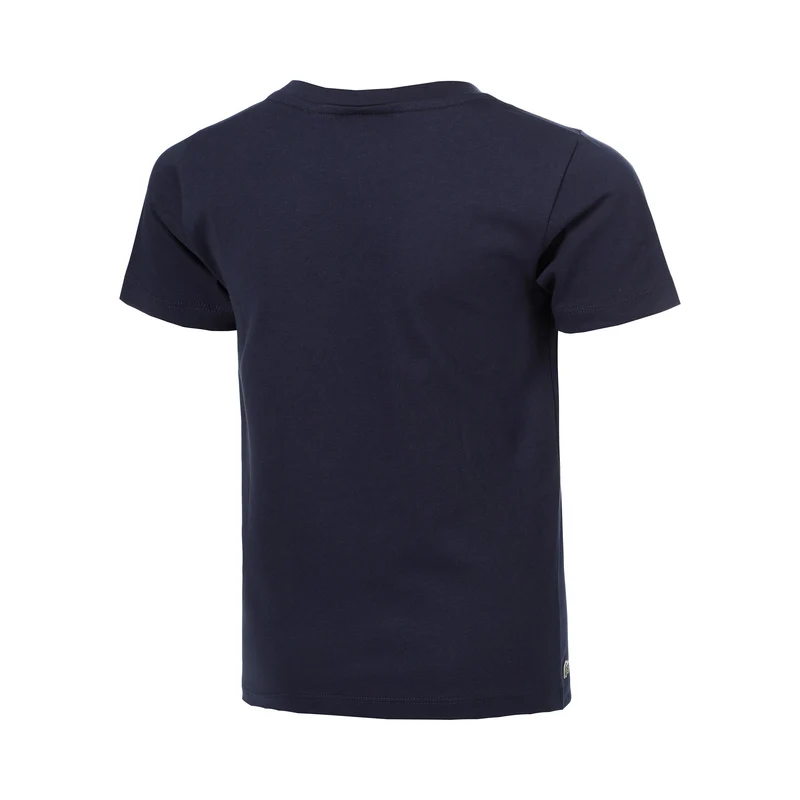 T-Shirt Kinder - dunkelblau, gelb