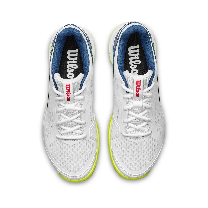 Rush Pro Jr Allcourtschuh Kinder - weiß, blau