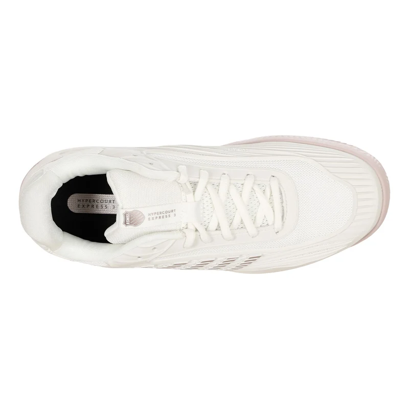 Hypercourt Express 3 Sandplatzschuh Damen - weiß, rosa