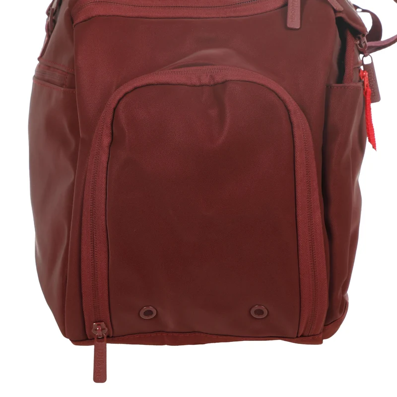 Defyer V1 Small Duffel Sporttasche - weinrot
