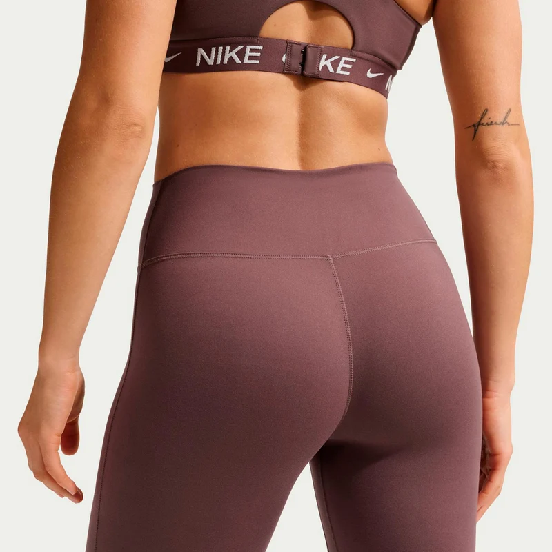 One High Waist Flare Tight Damen - mauve