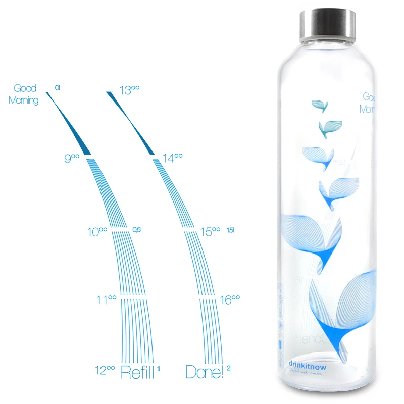 drinkitnow Flipper Azurblau