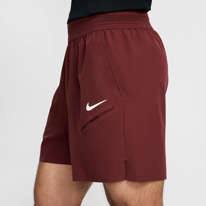 Court Dri-FIT Slam Shorts Herren-Dunkelrot