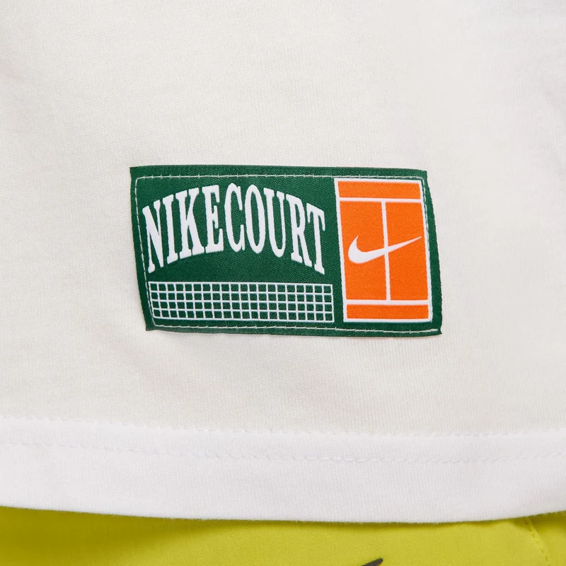 Court M90 French Open T-Shirt Herren-Weiß