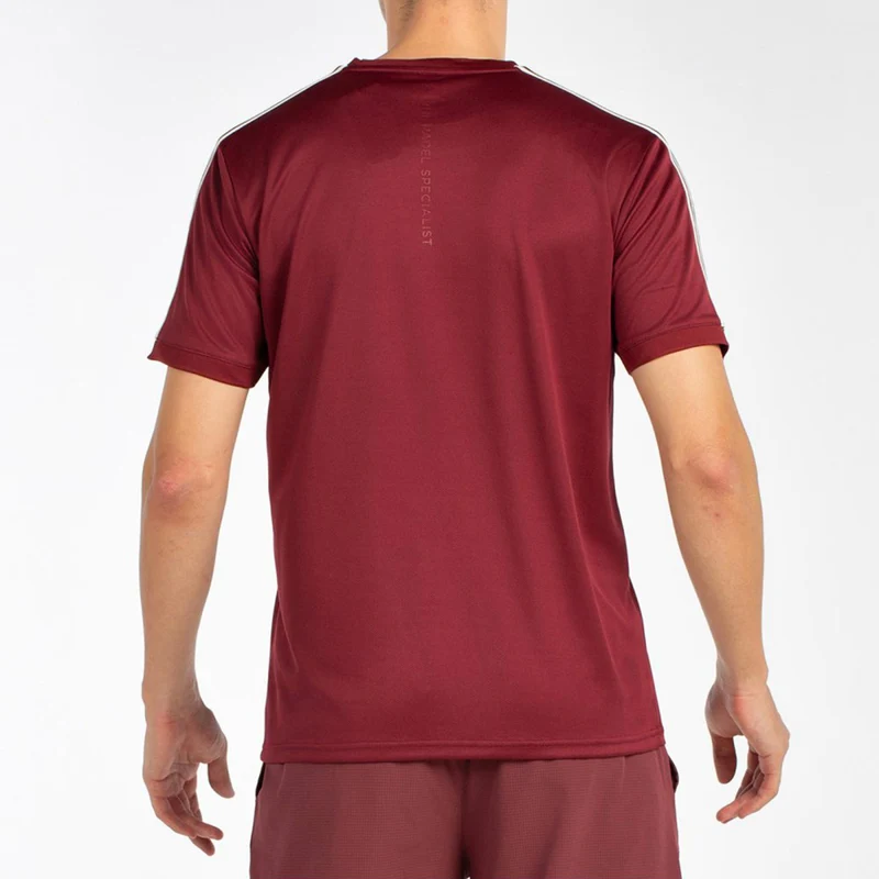 Alder T-Shirt Herren-Dunkelrot