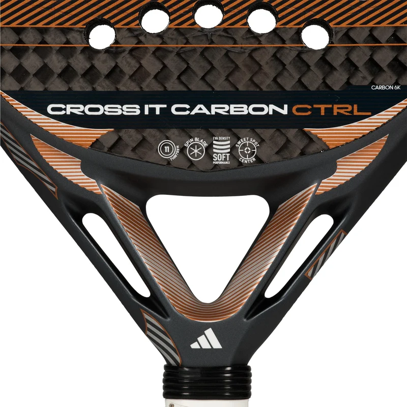Crossit Carbon Ctrl 2026 Padelschläger Testschläger