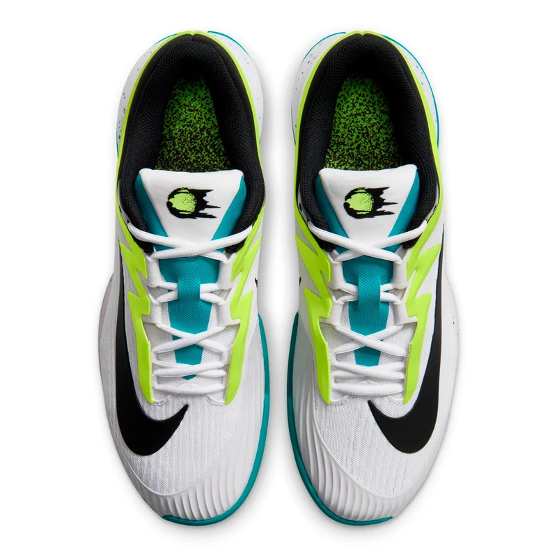Zoom Vapor Pro 3 Allcourtschuh Herren - weiß, neongelb