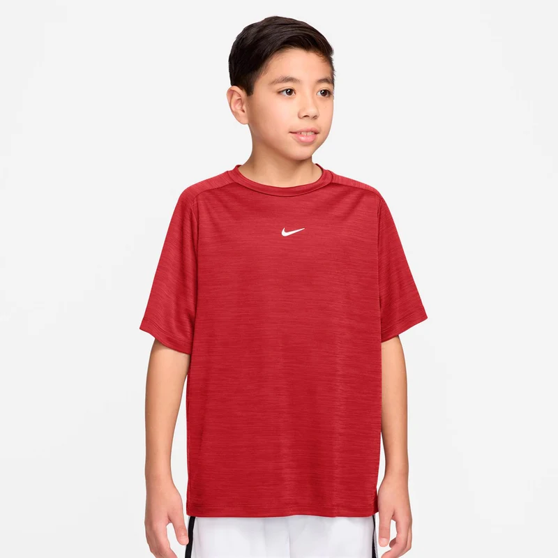 Dri-FIT Multi Heather T-Shirt Kinder - rot