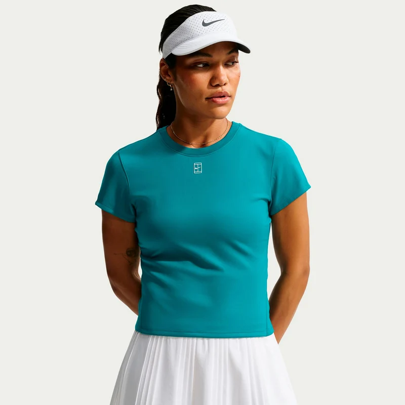 Court Dri-FIT Advantage T-Shirt Damen - petrol