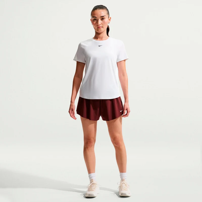 One Dri-Fit T-Shirt Damen - weiß, schwarz