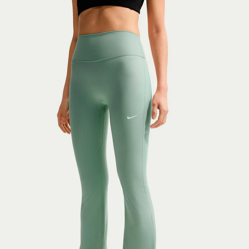 One High Waist Flare Tight Damen - salbei