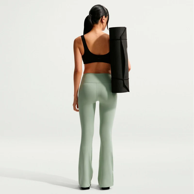 One High Waist Flare Tight Damen - salbei
