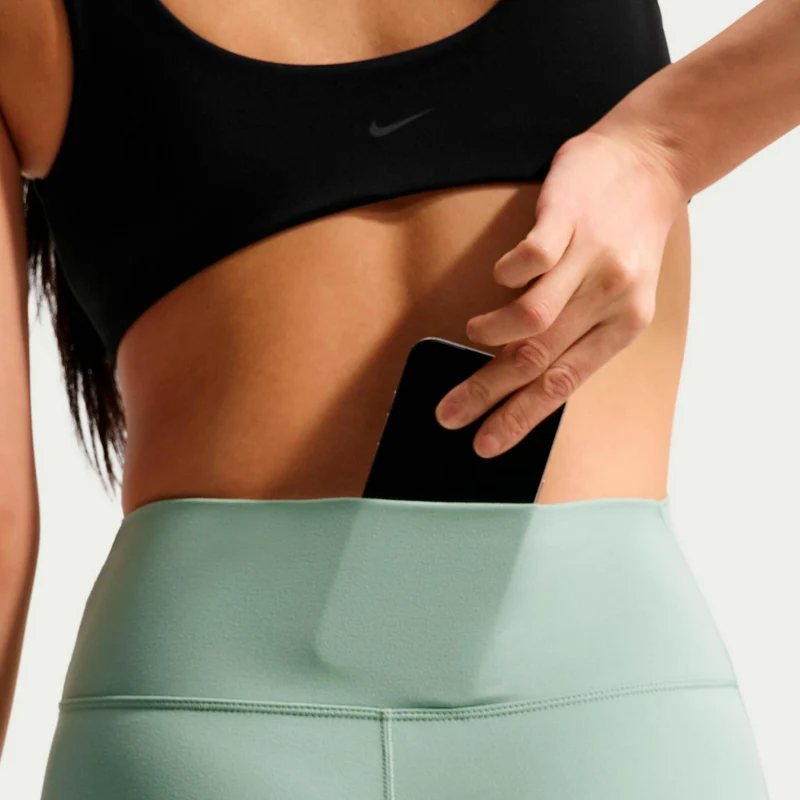 One High Waist Flare Tight Damen - salbei