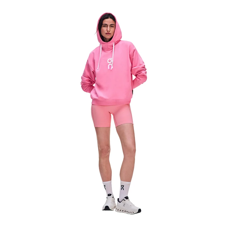 Club Hoody Damen - pink, weiß