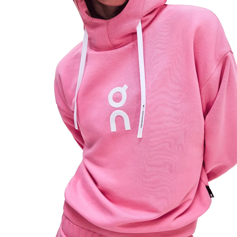 Club Hoody Damen - pink, weiß