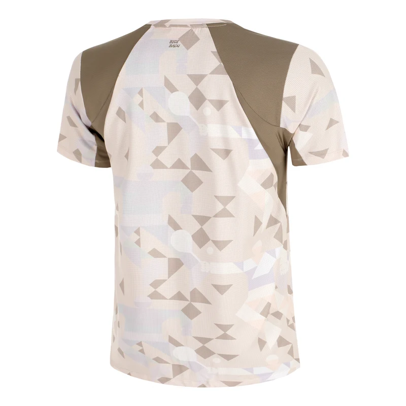 Paris 2025 V-Neck T-Shirt Herren-Beige,Braun