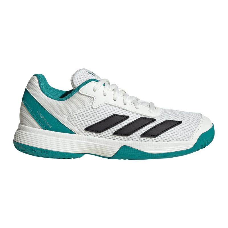 Courtflash Allcourtschuh Kinder - weiß, petrol