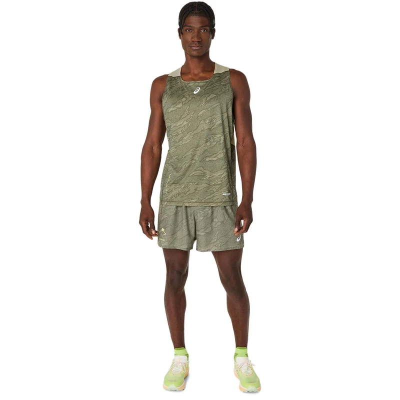 Fujitrail Laufshirt Herren-Grün,Schwarz