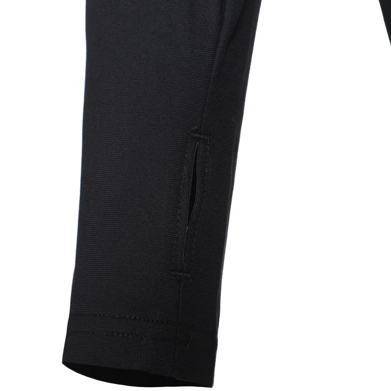 Dri-Fit Poly+ 1/4 Zip Longsleeve Jungen - schwarz,