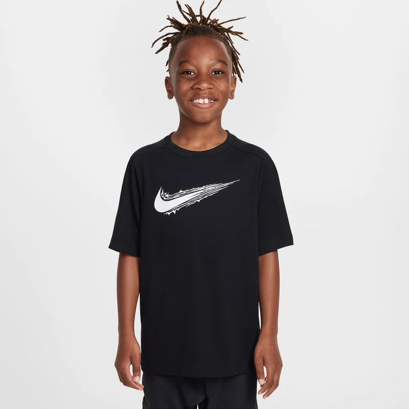Dri-Fit Multi T-Shirt Kinder-Schwarz,Weiß