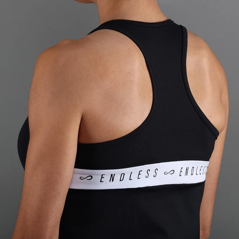 Allure Tank-Top Damen-schwarz